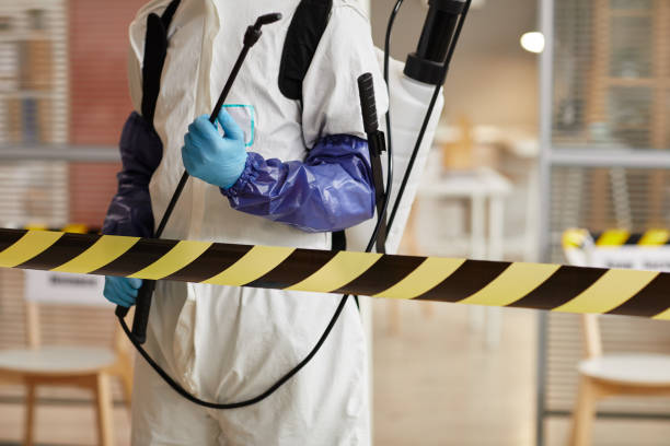 Professional Blood Cleanup technician working in Osceola, NE